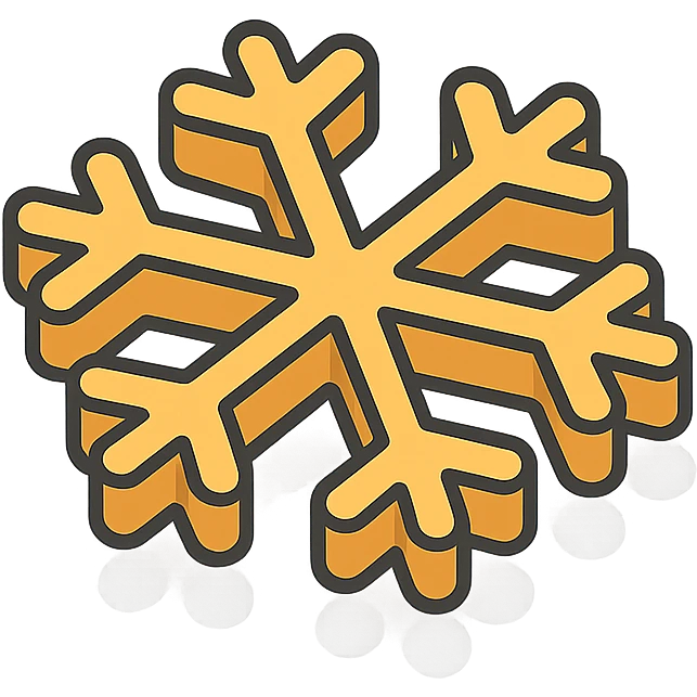 снежинка emoji