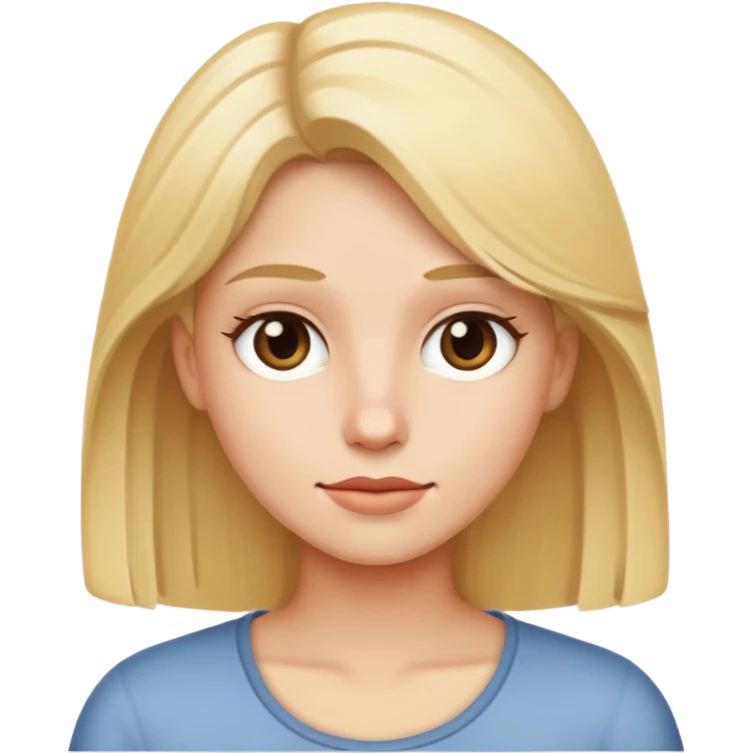 Blonde emoji