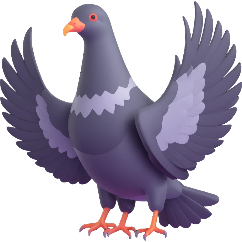 poisoning pigeons emoji