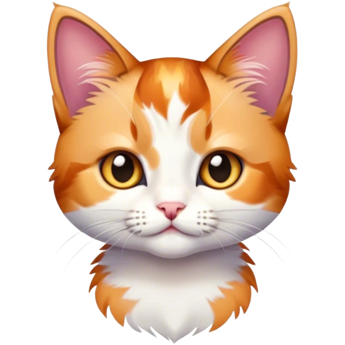 Head of kitten  emoji
