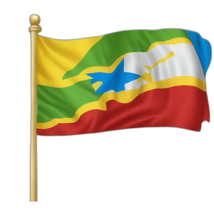 Drapeau République démocratique du Congo actue emoji