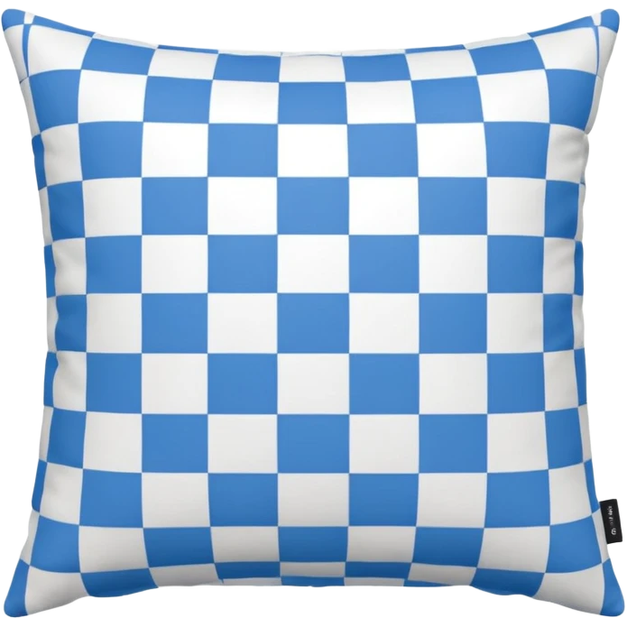 square pattern pillow emoji