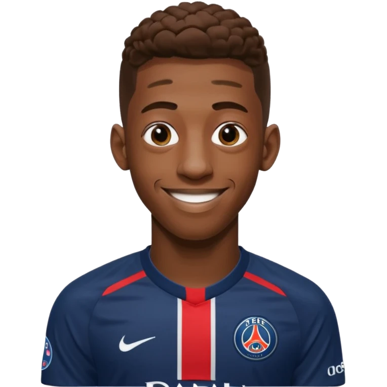 Ousmane Dembele avec le maillot du psg emoji