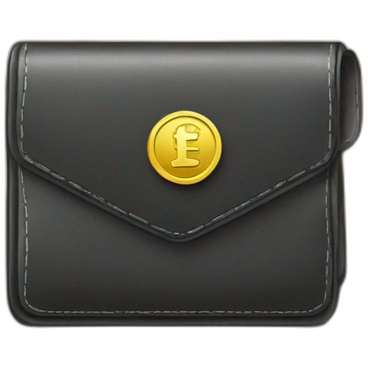 coin in wallet emoji