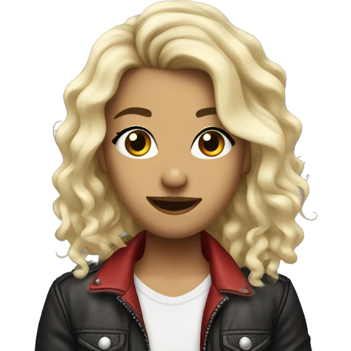 Pretty rockstar singer and guitarrist  emoji