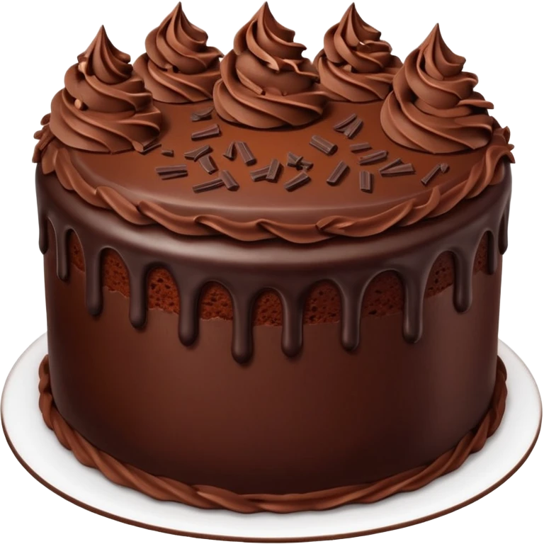 choc cake emoji