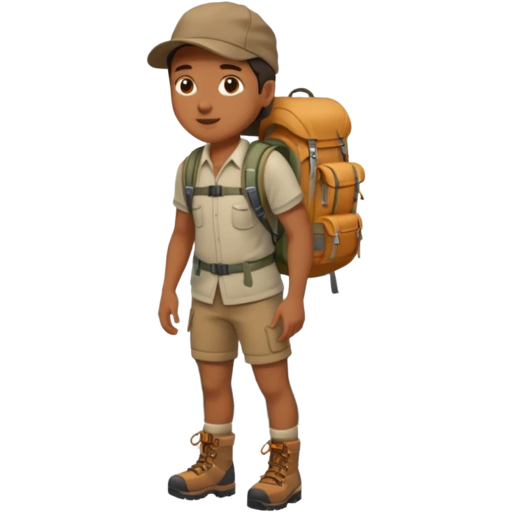 Hiker emoji