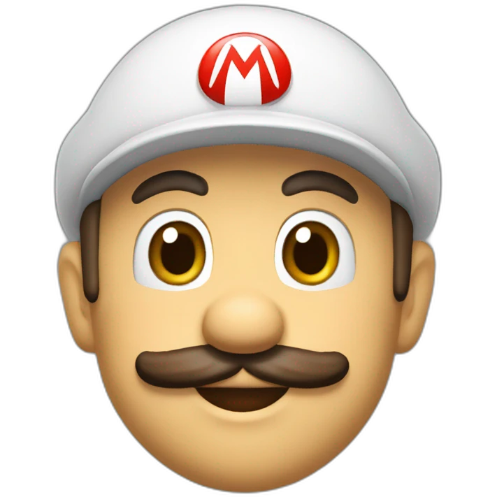 Mario als pech emoji