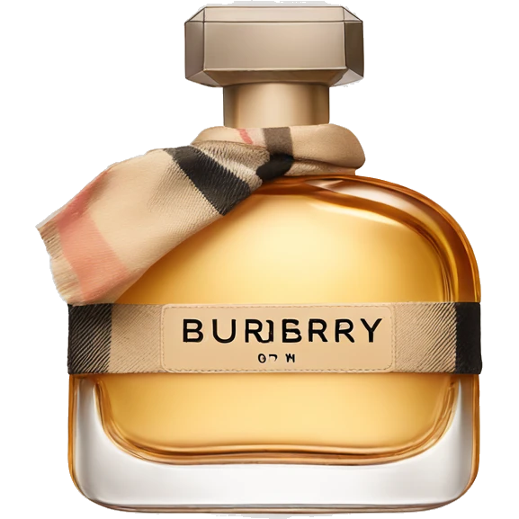Burberry perfume emoji