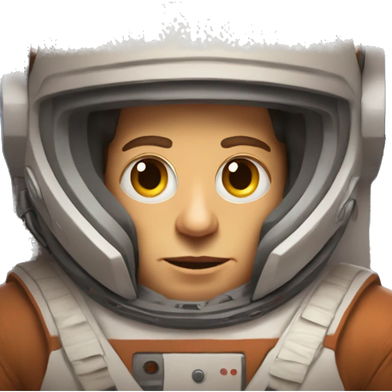 Elon Musk on mars emoji