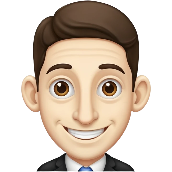 a jew who is very thank full with a big nose   emoji