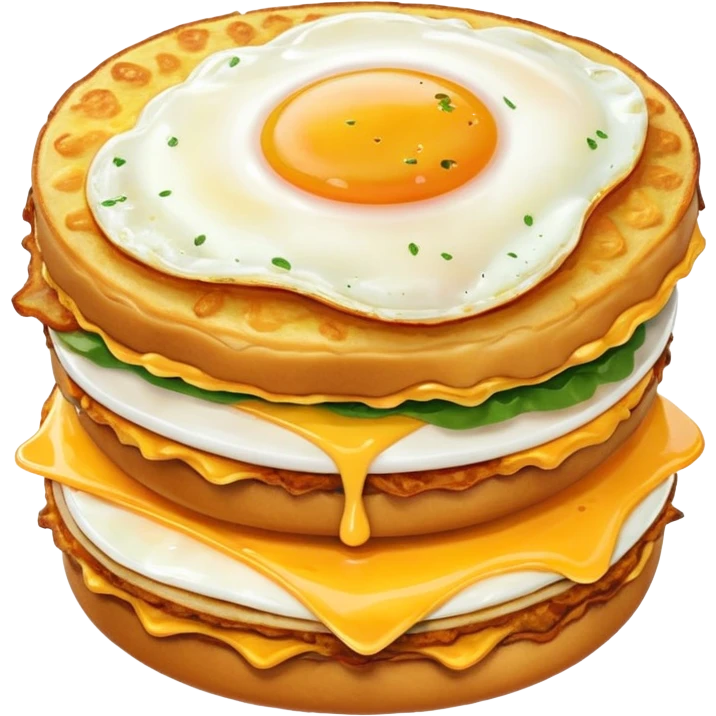 hashbrown breakfast sandwich emoji