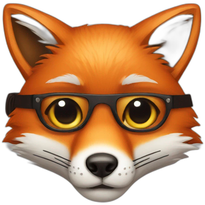 fox with eye patch emoji
