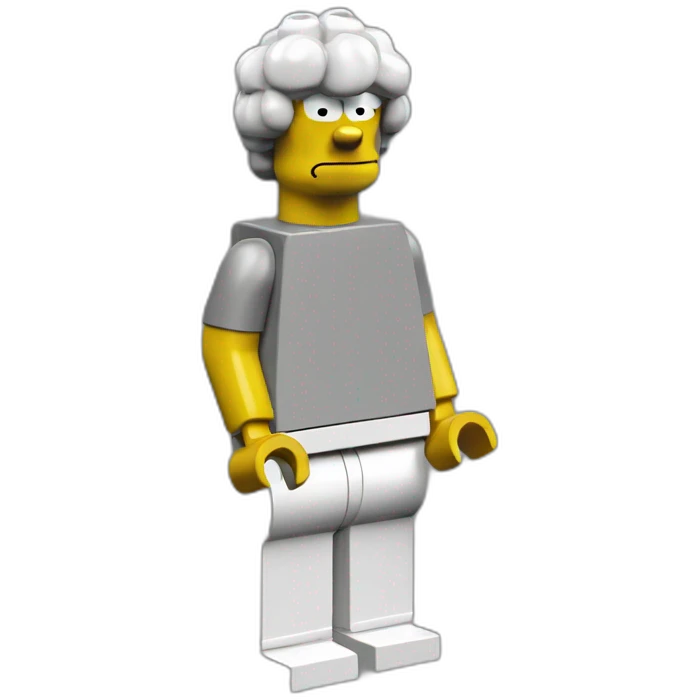 Homero simpson lego emoji