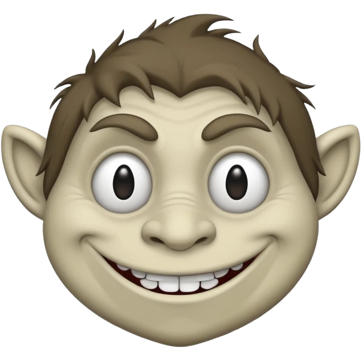 Troll face emoji