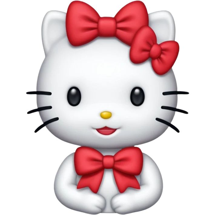 Hello kitty emoji
