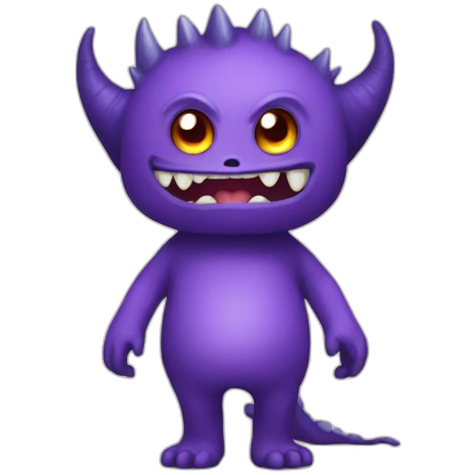 Monstre-violet emoji