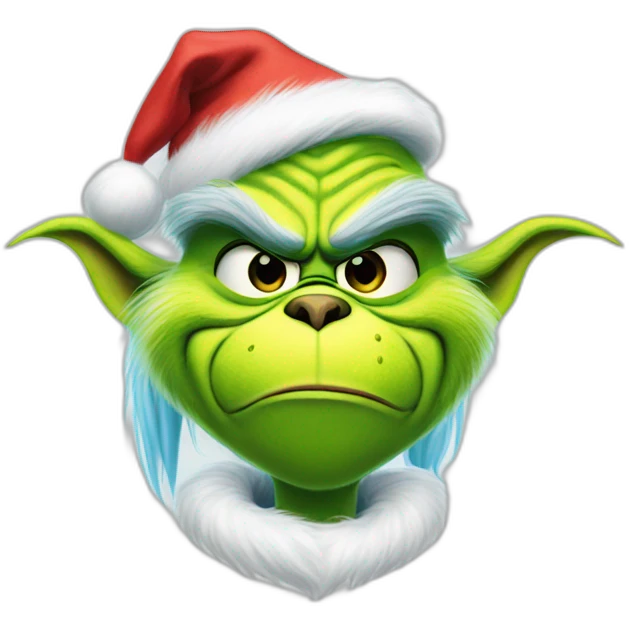 The Grinch and the Panthers jersey  emoji