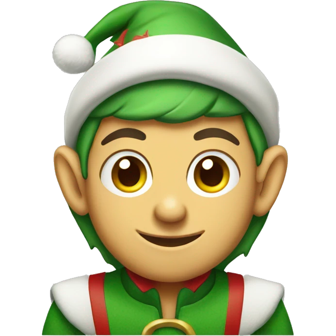 christmas elf emoji