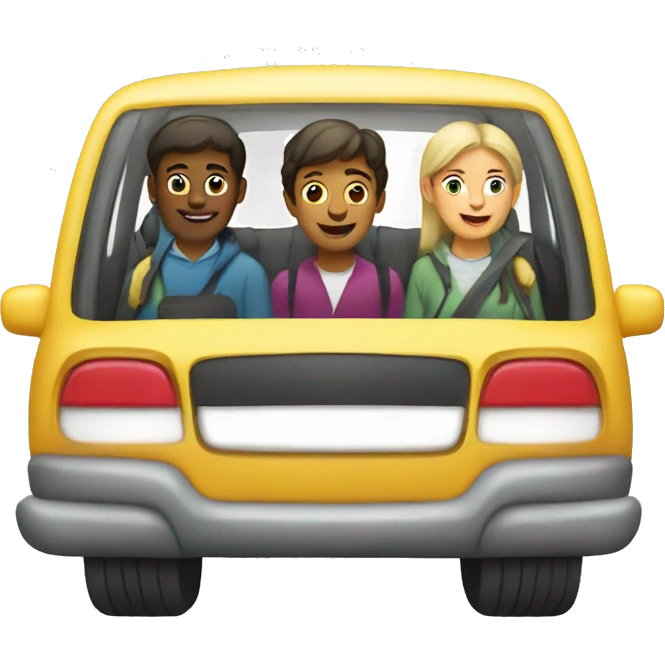 carpooling emoji
