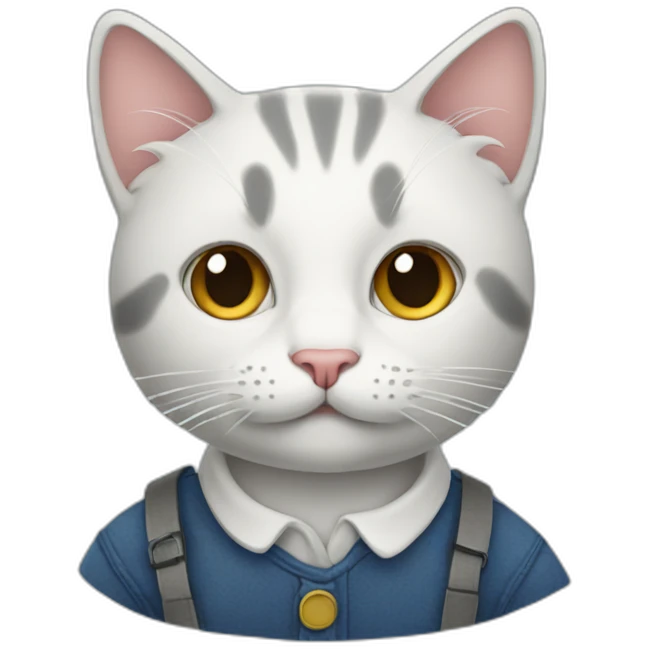 A cat stewart emoji