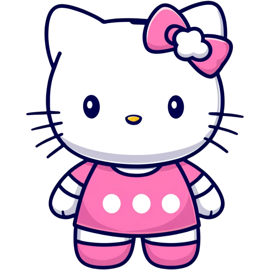 Hello kitty emoji