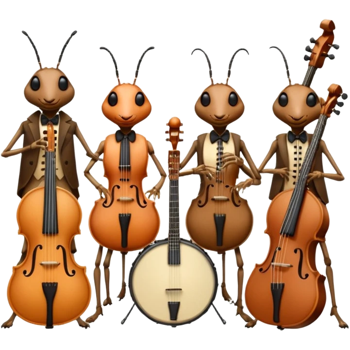 Musician Insects emoji