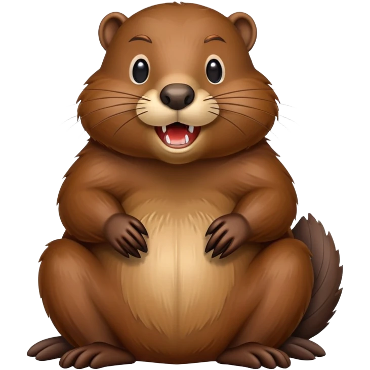 Canadian beaver emoji