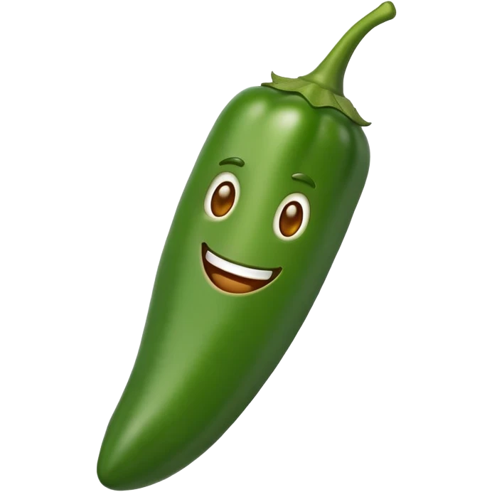 jalapeño laughing emoji