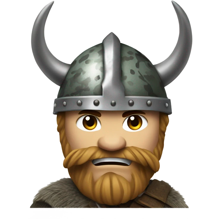 Camouflage viking emoji