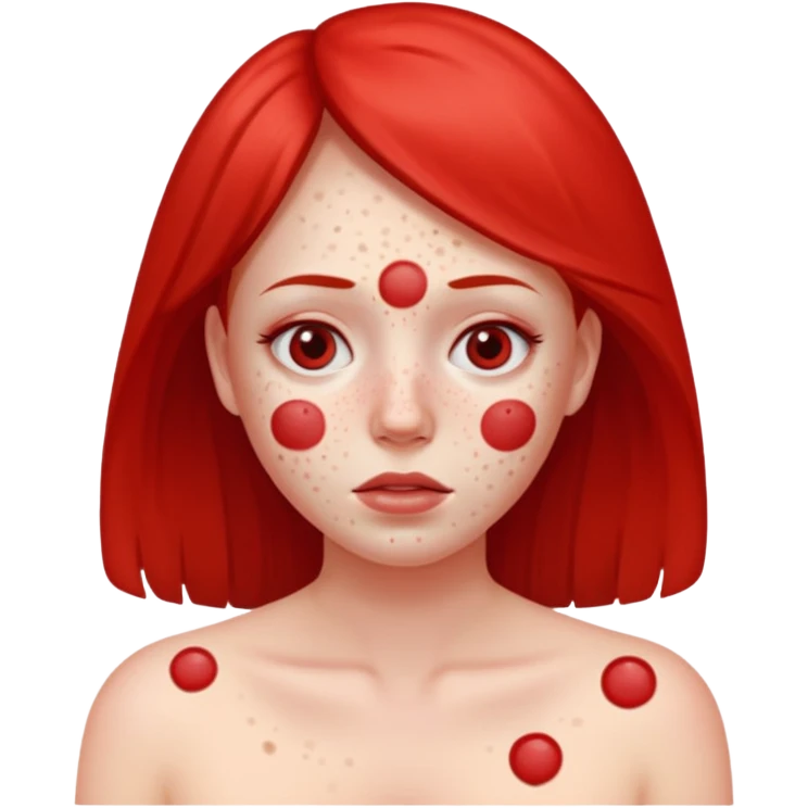 measles woman emoji
