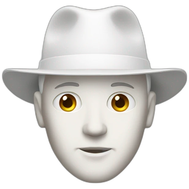 white-hat-men emoji