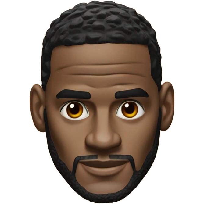 LeBron James on top of clay Thompson  emoji