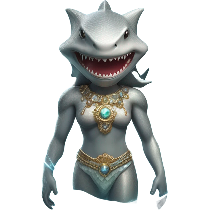 Shark djin emoji