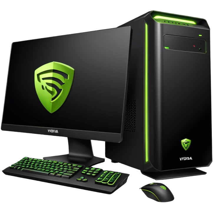 gaming nvidia pc emoji