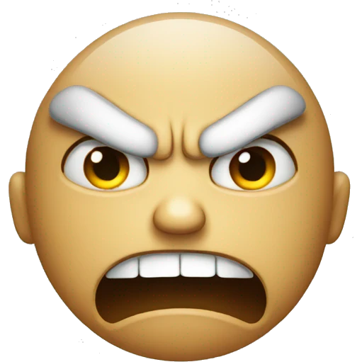 angry face  emoji