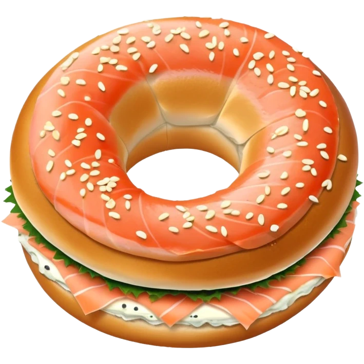 Lox bagel  emoji