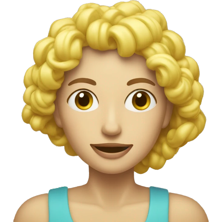 Maman qui mange des pâtes emoji