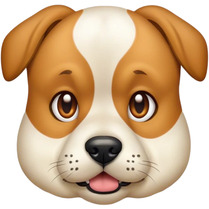 dog with a hurt emoji
