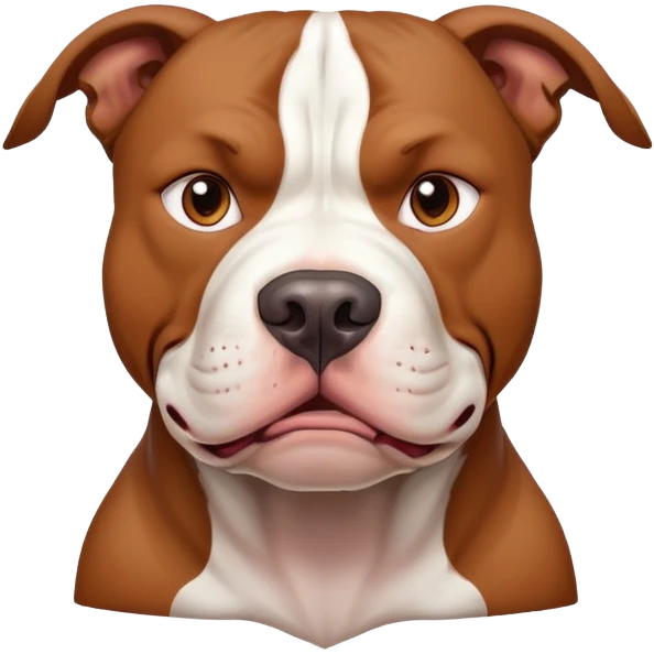Ferocious pitbull  emoji