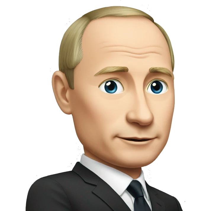 putin and apple emoji