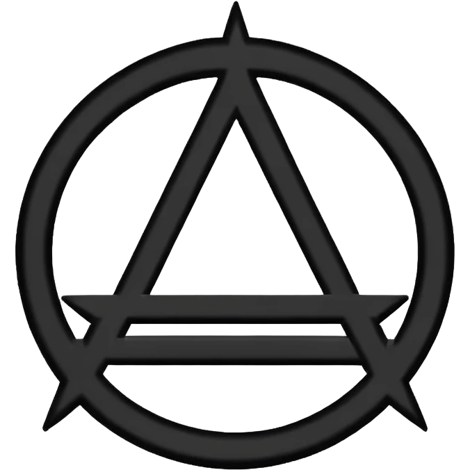 Anarchy symbol emoji
