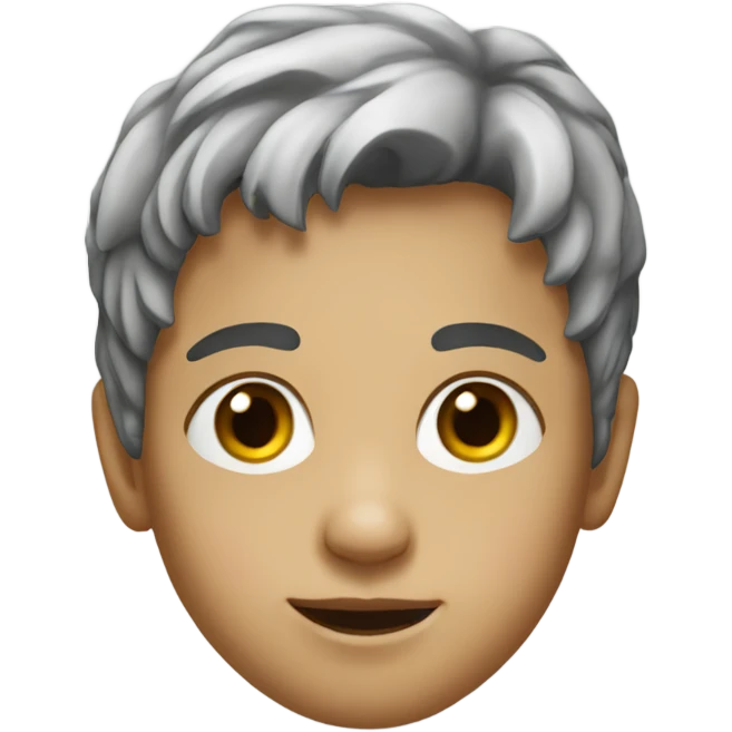 realistic portrait of a boy emoji