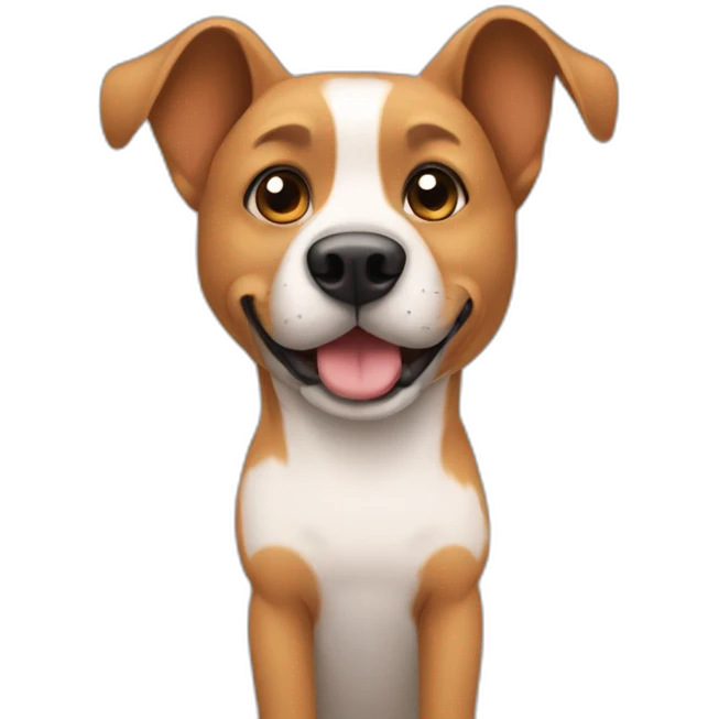 tibo inshape with dog emoji