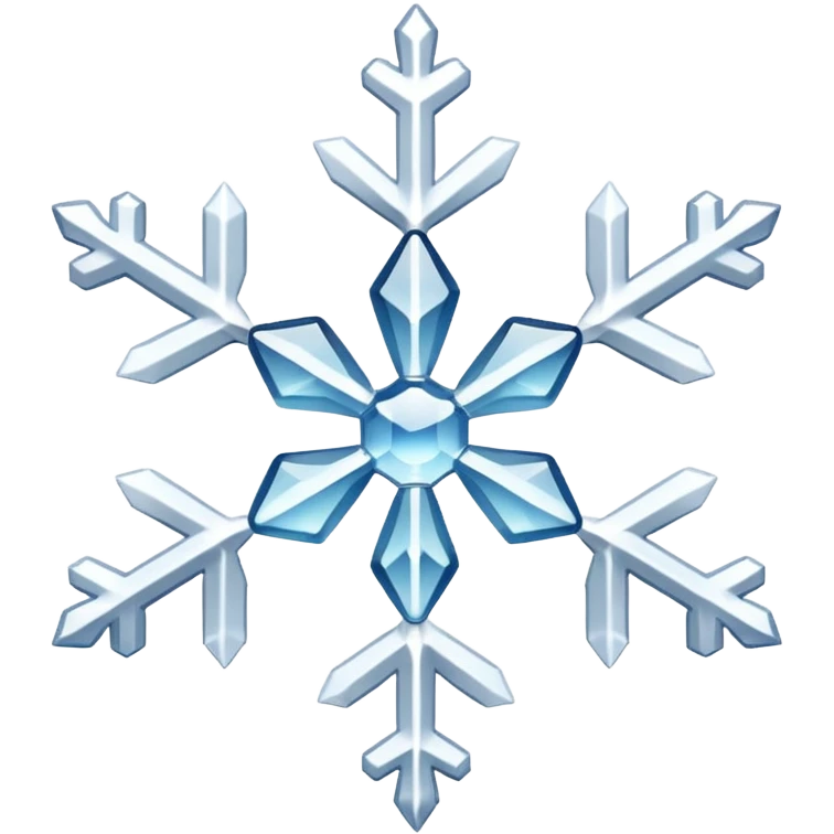 снежинка emoji