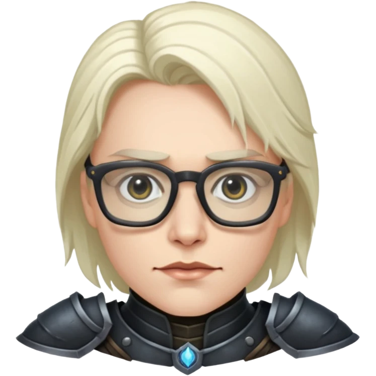 death knight wearing glasses  emoji