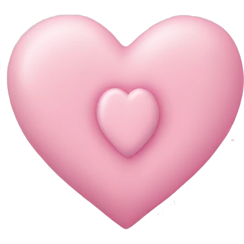 Baby pink hearth  emoji