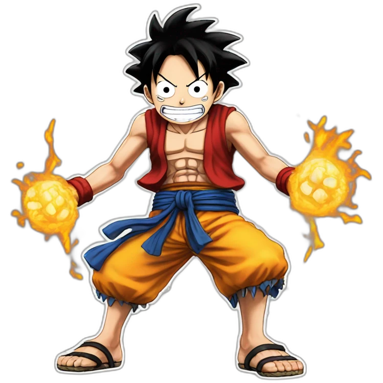Luffy gear 5 emoji