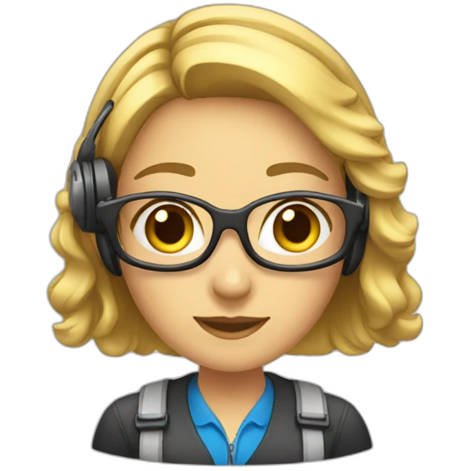 female technical support emoji