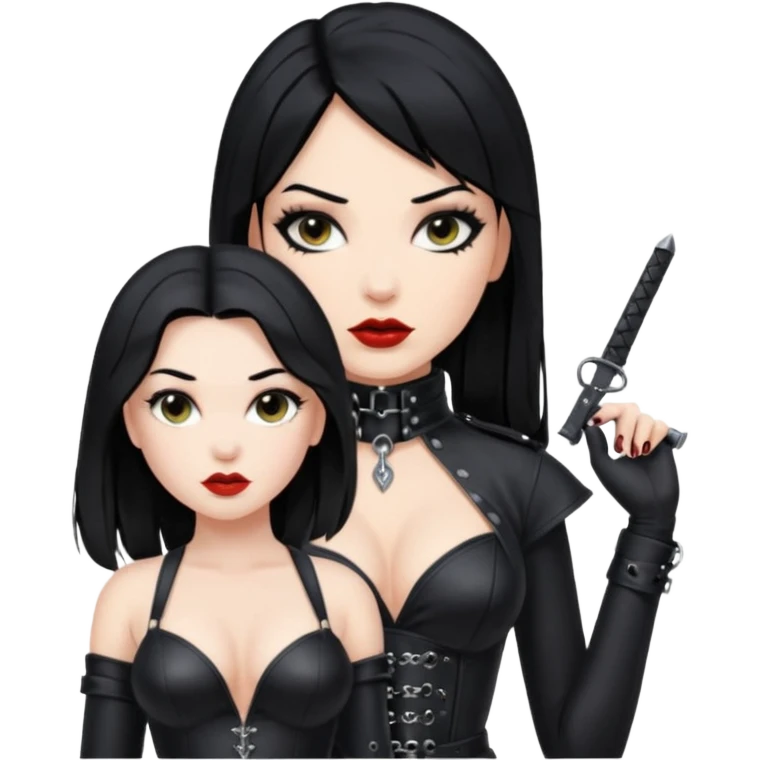 Mistress pegging submissive emoji